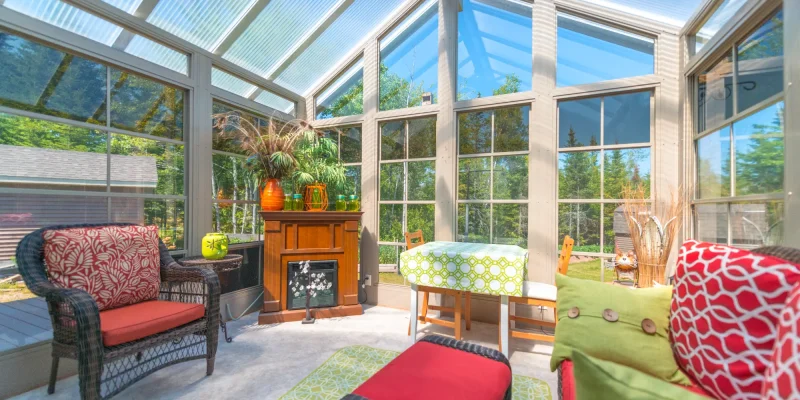 Model 200 - 3 season Sunroom (Vinyl) - Js Waysiderooms - APK Sunrooms