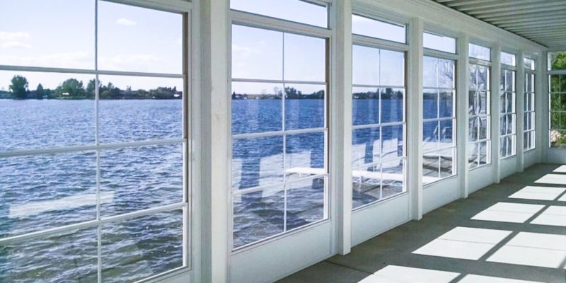 Model 200 - 3 season Sunroom (Vinyl) - Sunspacemisc Waterview - APK Sunrooms